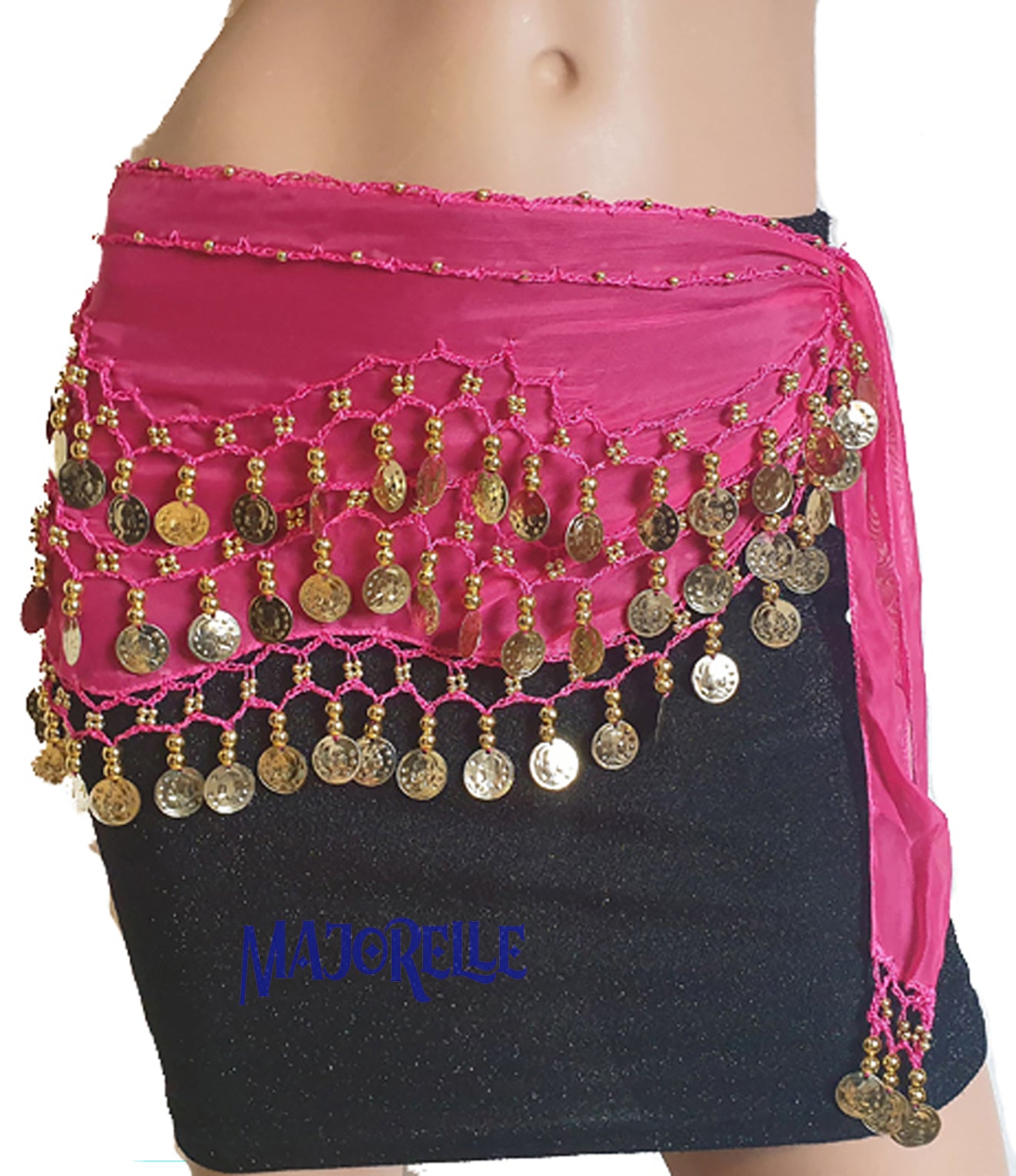 Hip scarf purple